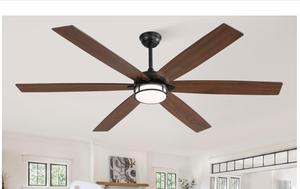 (Retail $149.99) Ceiling Fans with Led Lights and Remote