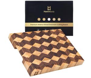 (Retail $79.99) 3D Handmade Cutting Boards, 17&#34;x13&#34;x1&#34;