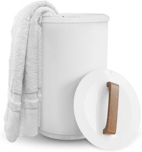 (Retail $99.98) Sameat Large Towel Warmer Bucket, Wood Handle, Auto Shut Off, Fits Up to Two 40&#34;X70&#34; Towels
