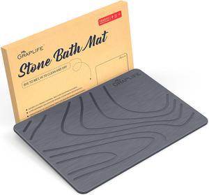 Pack of 2 Graplife Stone Bath Mat