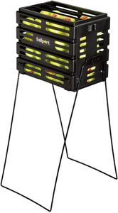 New - Tourna Ballport Tennis Ball Hopper Holds 80 Balls Durable and Lightweight