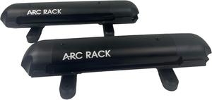 ($129) New - 17&#34; Small Multi-Purpose Roof Car Ski Rack Carrier or Fishing Pole Rack, Transport 2 Ski&#39;s, 2 Snowboards, 4 Fishing Poles.. Occupies Half Vehicle Roof Crossbar Foot Print.