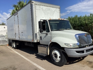 2017 International 4300 SBA 4x2 - GVW: 25,999 - Cummins ISB240 engine - Allison 2500_RDS_P transmission - Mileage: 174,617 - Not operational, needs turbo - Vin# 1HTMMMML3HH473781