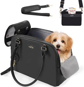 New - Dog Carriers for Small Dogs, Cat Carrier Pet Carrier Airline Approved Cat Dog Handbag Dog Carrier Purses Dog Handbag (14.9x8.07x10.83 Inches)