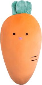 New - Soft Carrot Plush Pillow 19 Inch Carrot Hugging Pillow Plush Toys for Birthday Valentine Christmas