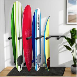 (Retail $59.99) Fumingpal Surfboard Wall Mount Vertical 4/6 Arms Storage with Rubber Mat