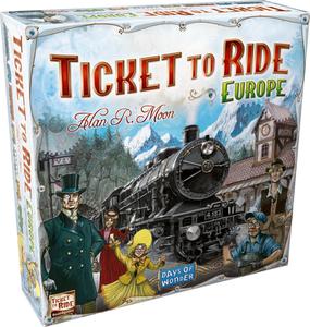 Days of Wonder Ticket to Ride Europe Board Game, Embark on a Railway Adventure Across the Continent