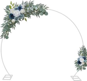 Xizlapu Round Wedding Balloon Metal Arch Bracket, 8FT