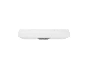 (Retail $99.00) Vissani Arno 240 CFM Convertible Under Cabinet Range Hood in White with Lighting and Charcoal Filter, 30 Inches