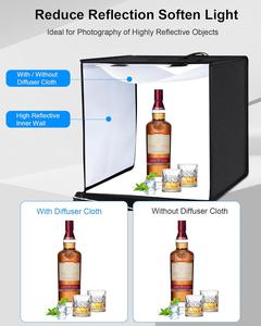 (Retail $89.99) Puluz Light Box Photography, 24x24 inch