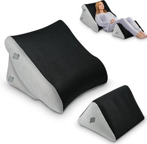 (Retail $57.99) Inflatable Bed Wedge with Removable Mesh Cover