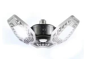 BEYOND BRIGHT 7.5 in. x 4.25 in. 6000 Lumens Single Pole Occupancy LED Flush Mount Motion Activated Garage Light