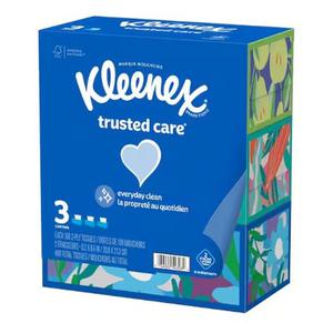 Kleenex Trusted Care 2-Ply Facial Tissue (160-Sheets Per Box)