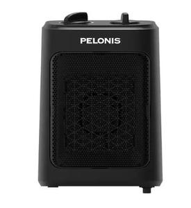 PELONIS 1500-Watt 9 in. Electric Personal Ceramic Space Heater with Thermostat
