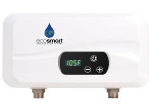 (Retail Price $ 179) EcoSmart POU 4T 3.5kW 120v Thermostatic Point of Use Tankless Electric Water Heater