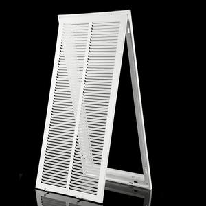 ($59.28) - New - 16x25 Return Air Grille [Duct Opening Size] Return Vent Cover for Wall or Ceiling,Steel Return Air Grill Removable Face/Door for 1 inch Filters (16&#34;W x 25&#34;H [Duct Opening])