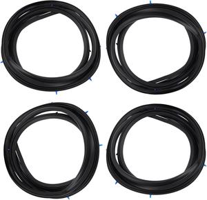 ($49.99) - New - Door Weather Strip Rubber Seals Kit Compatible with 2006-2011 Civic 4 Door Sedan&#65292; Repklace OE 72850-SNA-A01 72810-SNA-A01 72310-SNA-A01 72350-SNA-A01 Set of 4