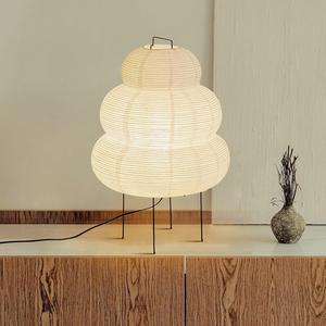($72.99) - New - Noguchi Floor Lamp, Akari Lamp, Rice Paper Lamp, Adjustable Paper Floor Lamp, Noguchi Lamp with Warm Lighting, Japanese Lantern Floor Lamp with Ambient Lighting for Living Room, Any Room