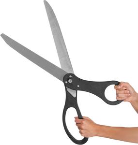 ($41.99) - New - 25&#34; Black Grand Opening Scissors &#8211;Black Giant Scissors for Ribbon Cutting Ceremony 25 Inch Giant Shears Heavy Duty for Inauguration Ceremonies &#38; Special Events