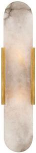 ($136.99) - New - Natural Alabaster Sconces Wall Lighting Bathroom Vanity Light Fixtures Gold Marble Wall Sconce White Stone Glass Mid Century Post Modern Wall Mount Lamp for Bedroom Living Room Hallway Kitchen