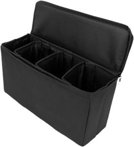 ($24.99) - Open box - Graded Card Storage Box &#8211; Compact Trading Card Carrying Case with Removable Dividers, Oxford Cloth, Protective Container for Sports &#38; Trading Cards, Easy To Carry