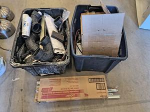 Black PVC Connectors, Grout Trowel, Donn Cross Tees and More 