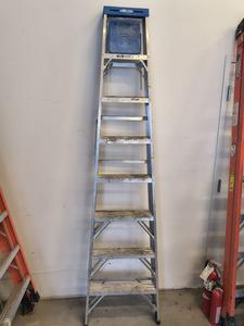 Werner Aluminum 8-Foot Step Ladder - Model 368