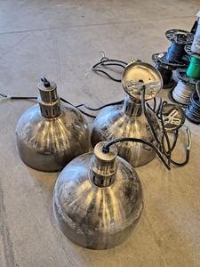 (3) Hatco DL-750-CR Decorative Lamps