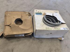 Box of Bev-Flex Hose - Model 1720412277 and Atkore AFC Cable Systems Liquid-Tuff Conduit 