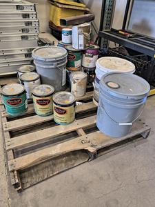 Group of NEW Dunn-Edwards Paints Evershield Paint, Acri-Hues Paint, Behr Paint and More 