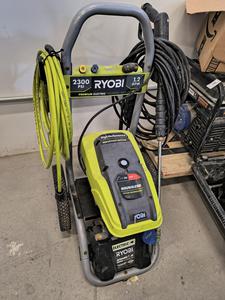 Ryobi 2300PSI Pressure Washer with Wand and Hose 