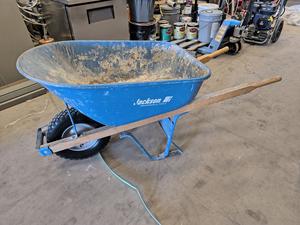 Jackson Professional Tools Pro Grade Steel Tray Wheel Barrow 