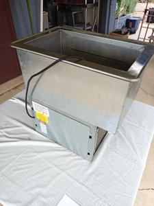 Atlas Metal Industries Commercial Stainless Steel Drop-In Cooling Unit - Model WCMD-C-1 (Drain Pipe Requires Repair)