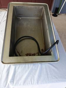 Atlas Metal Industries Commercial Stainless Steel Drop-In Cooling Unit - Model WH-1 (Missing Knob)