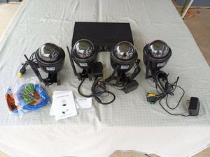 NEW (4) ZiLink Security Camera&#39;s - Model DH43H with Tigersecu 16 Channel Digital Video Recorder - Model TS-402T16