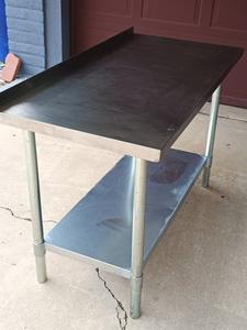 Commercial Stainless Steel Prep Table - 48&#34; X 24&#34; X 33&#34; 