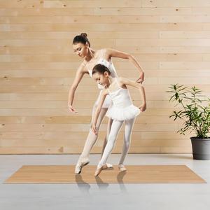 (Retail $89.00) 5MM Thick PVC Practice Floor, Wood Grain