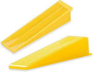 500 Pieces Reusable Levelling Wedges for 1/8&#34; Spacers, 1/16&#34; Spacers, 1/32&#34; Spacers