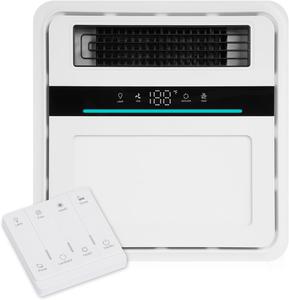 (Retail $154.99) Vallisco 4-in-1 Bathroom Exhaust Fan with Light and Heater, 1700W Heating Power, 140 CFM Remote Control