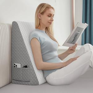 Bed Wedge Pillow, 12 Inches