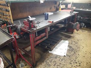Metal Workbench (Vise Sold Separate) 