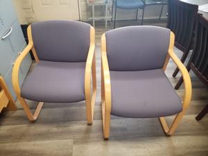 (2) Steelcase Office Arm Chairs - Model 474429W
