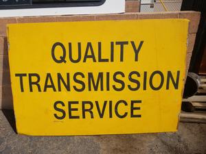 Transmission Sign 