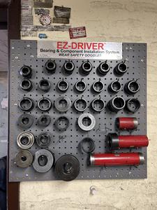 EZ-Driver Bearing &#38; Component Parts with Peg Board 