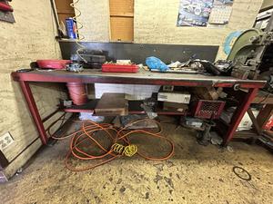 Metal Workbench (Press Sold Separate) 