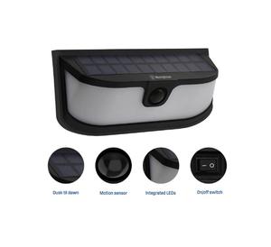 Westinghouse Solar LED Wall Lights, 1200 Lumens, Motion Activated, 2 Pack, Black