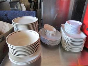 Group of Assorted China Plates and Bowls 