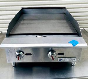 Kintera 24&#34; Wide Natural Gas Manual Flat Griddle 