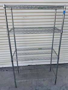 Chrome Wire Shelving Set, 18&#34; x 36&#34; 