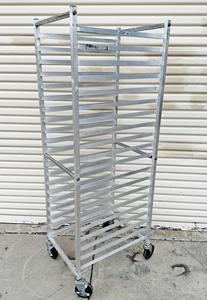 Aluminum 20-Tier Rolling Sheet Pan Rack 